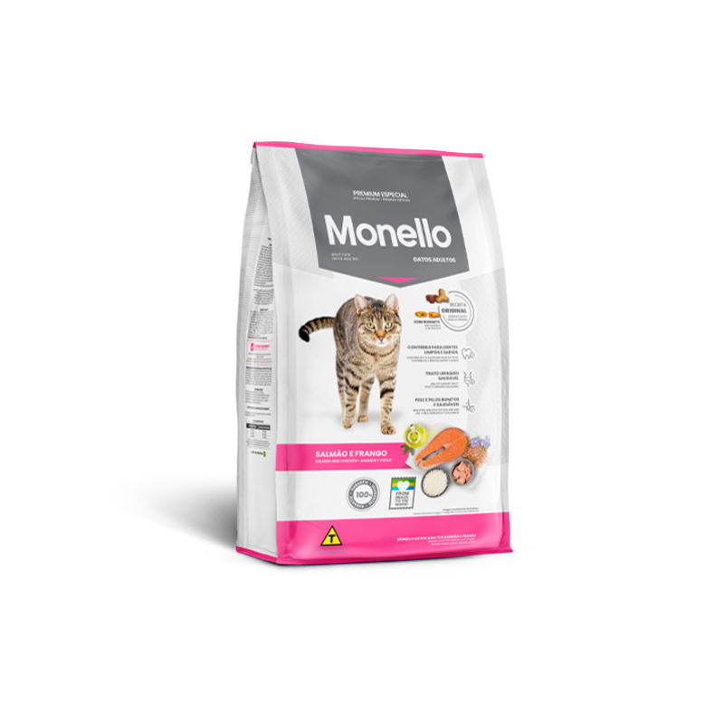 غذا خشک گربه Monello Mix فله (500 گرم)