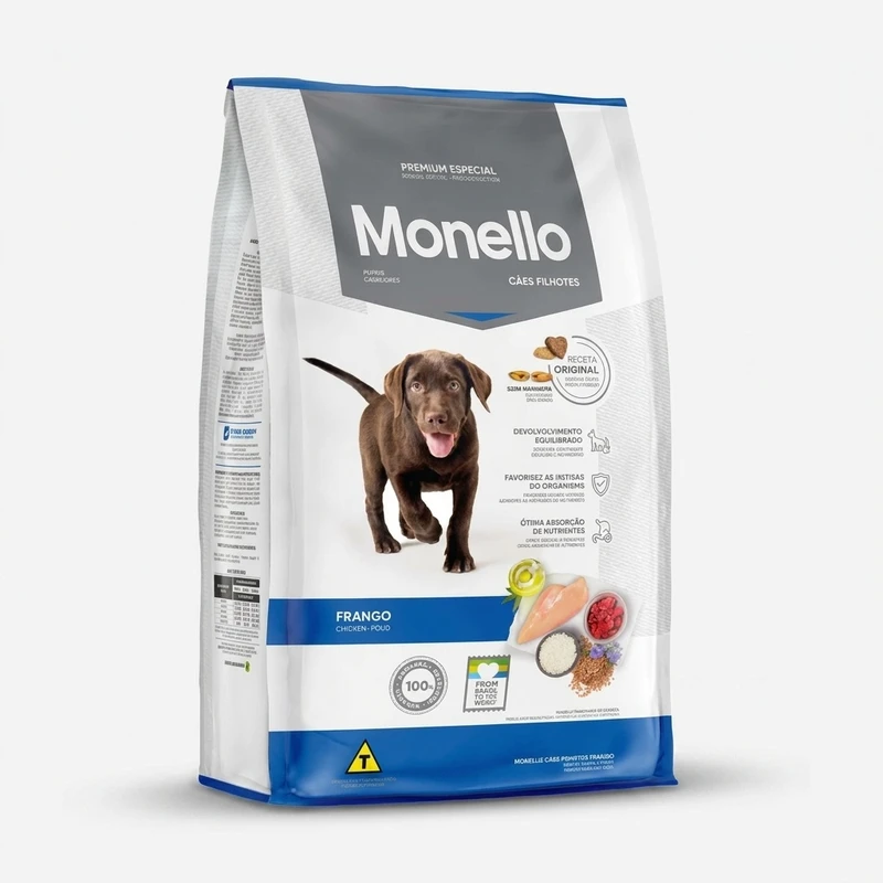 غذا خشک سگ Monello Puppy فله (500 گرم)
