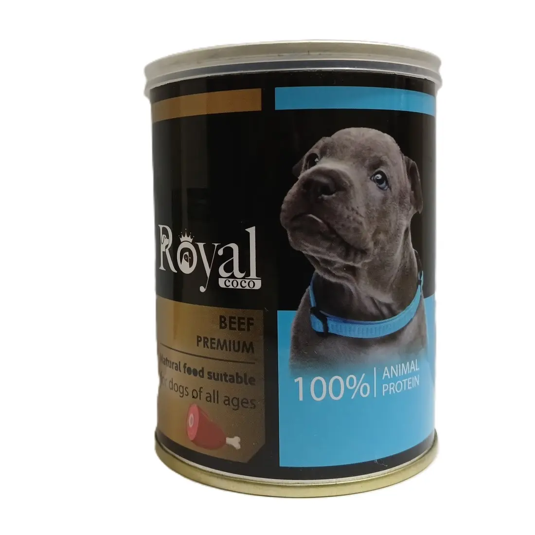 کنسرو پته سگ Royal COCO با طعم گوشت گاو وزن 380 گرم